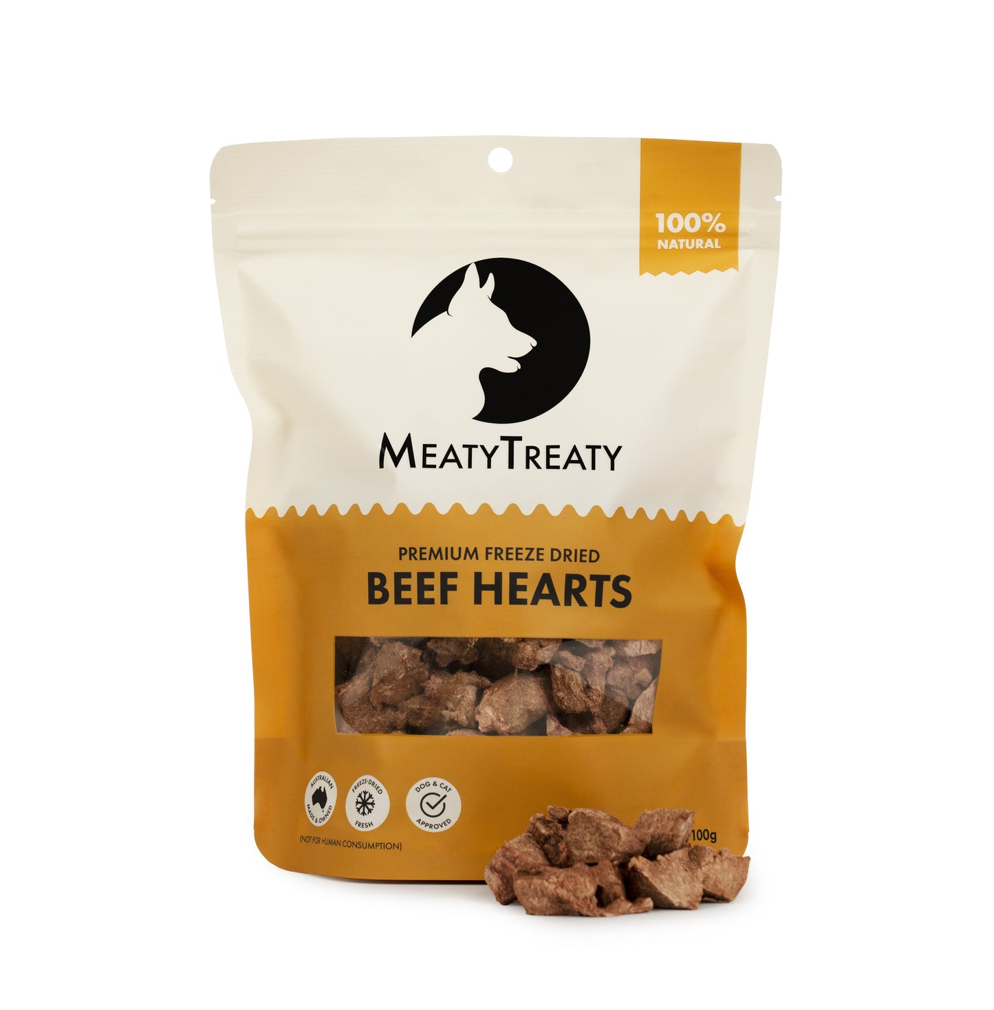 Beef Hearts 100g