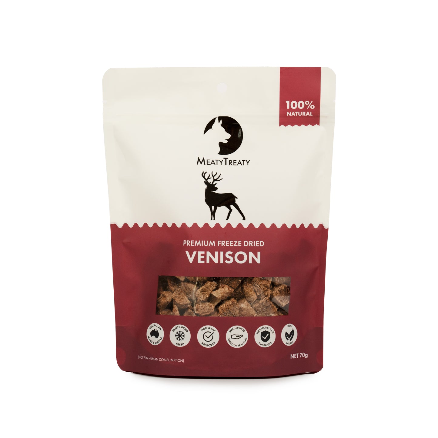 Venison 70g