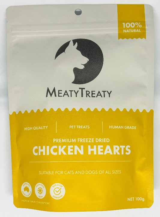 Chicken Hearts 100g