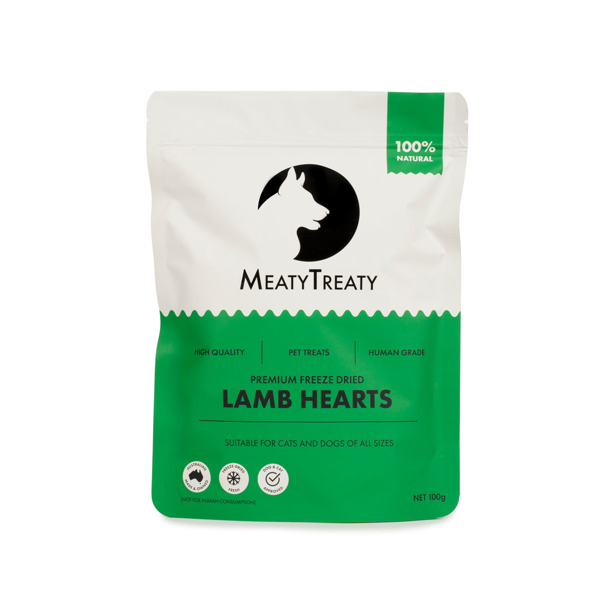 Lamb Hearts 100g