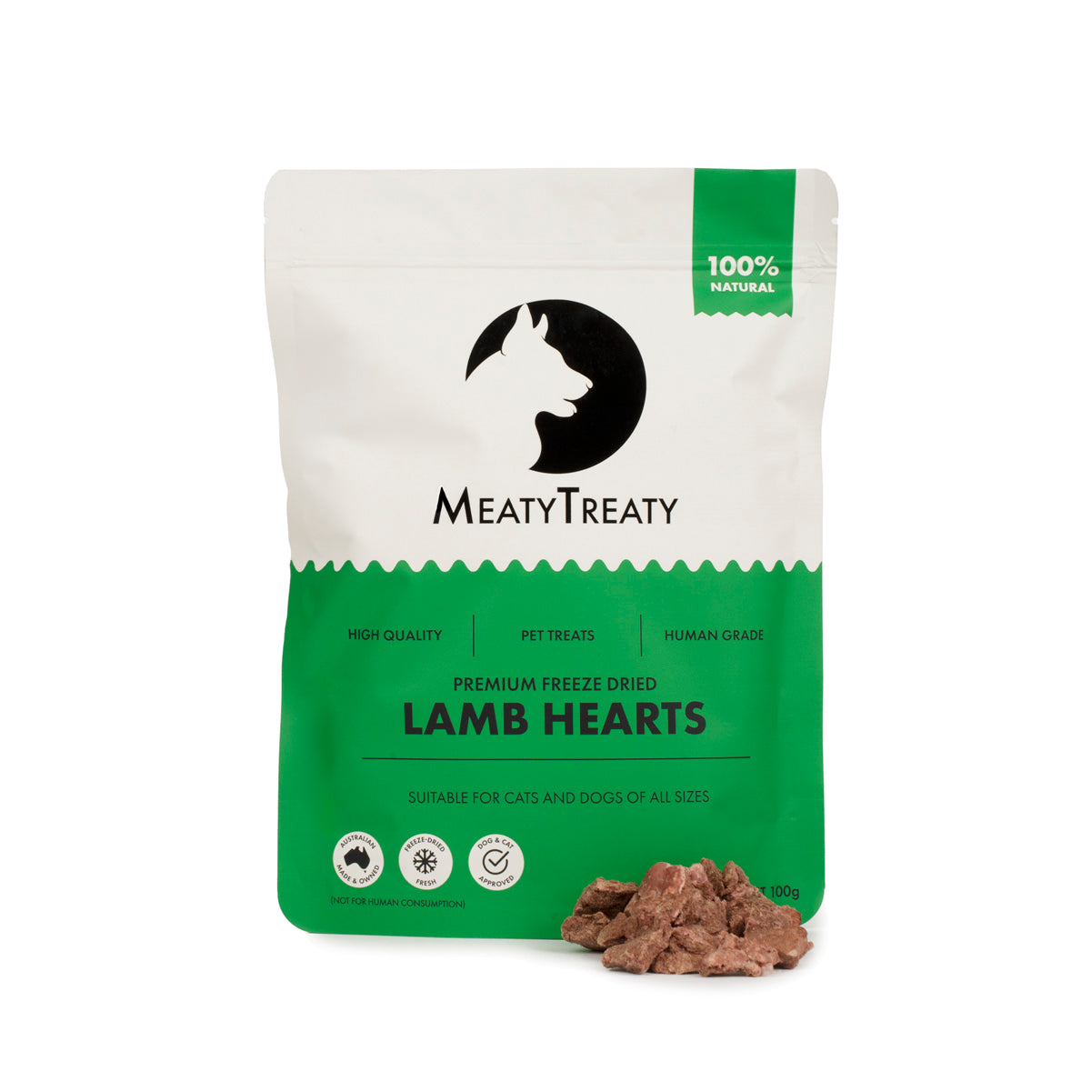 Lamb Hearts 100g